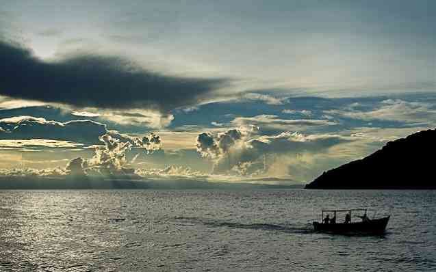 Clouds over Lake Malawi