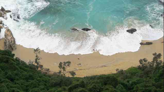 Otter Trail beach view
