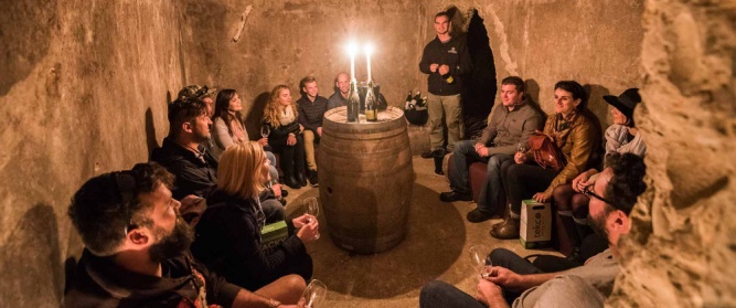 Cellar tours wacky wine weekend