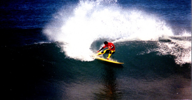 SSunny Garcia's Power House Cutback in J-Bay