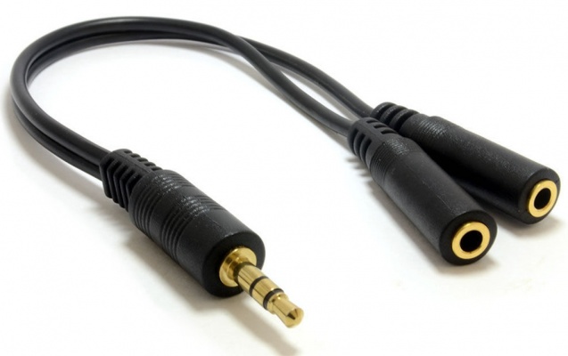 3.5mm twin headphone jack