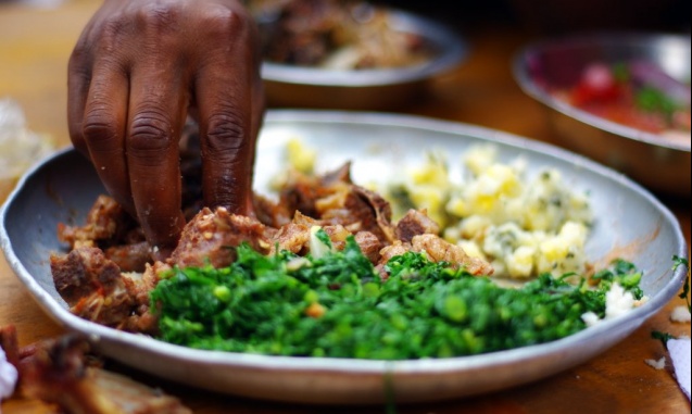 Nyama choma @ namanga