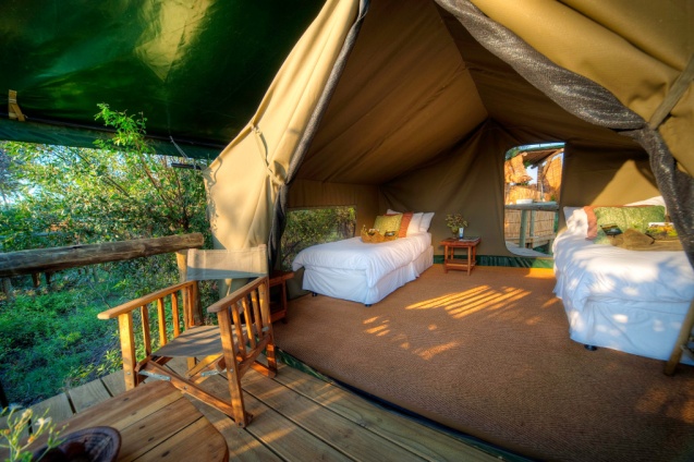 Meru-style tent