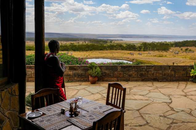 East Africa lodge safari