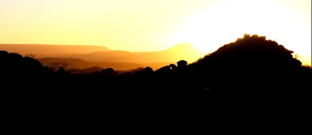 Damaraland sunset, Namibia