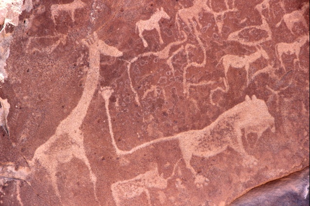 Petroglyphs, Namibia