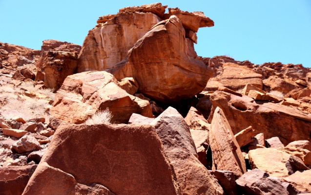 Twyfelfontein, namibia