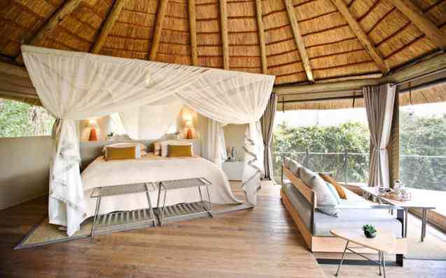 Luxury safari lodge