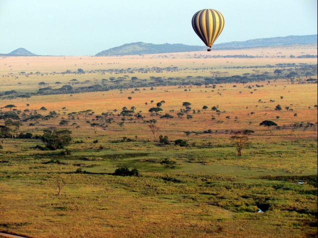 Above the Serengeti