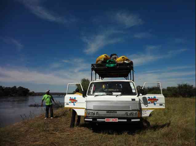 Arrival at Canoe Spot