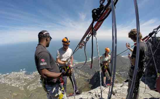 One of the Best Things to Do in Cape Town: Abseil off Table Mountain!