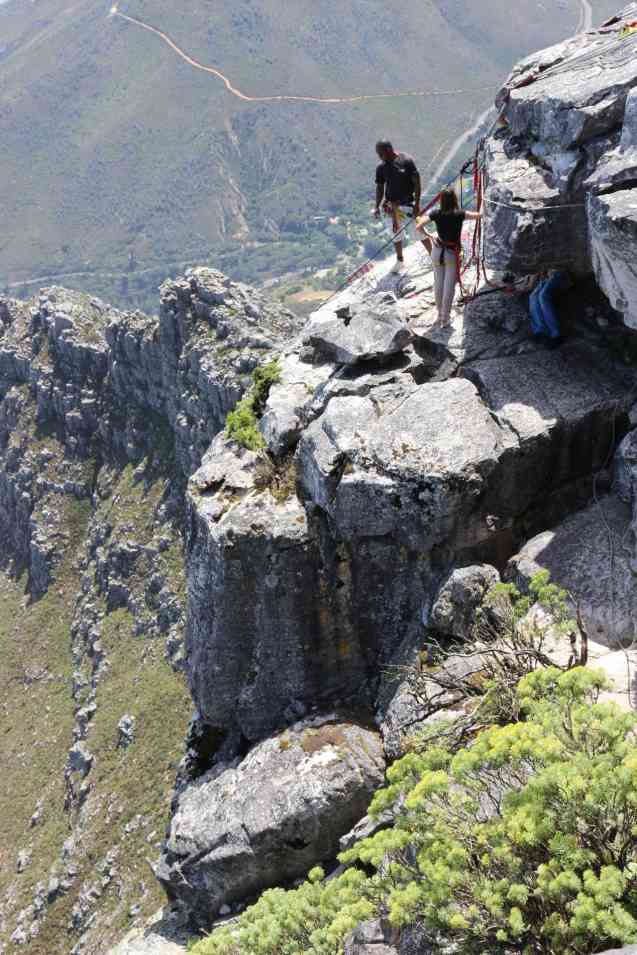 Guide and abseiler