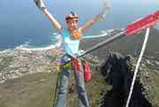 Hello, abseiling Table Mountain