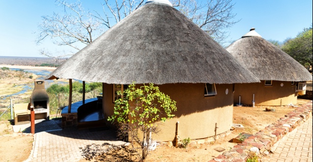 Huts in Kruger National Park