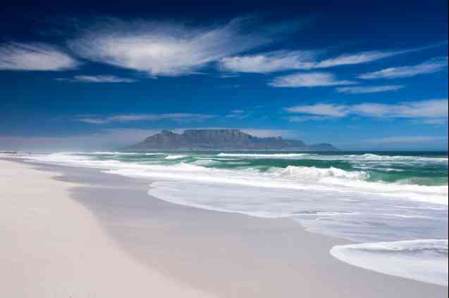 Table Mountain from Melkbosstrand