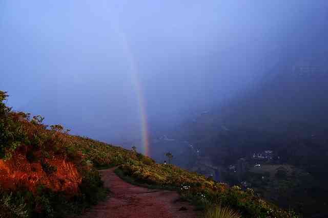 Rainbow in Cape Town