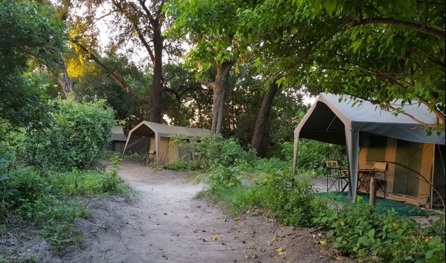 Xobega tented camp
