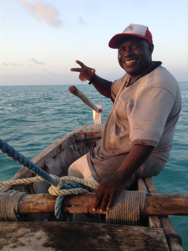 Captian zappy in Zanzibar