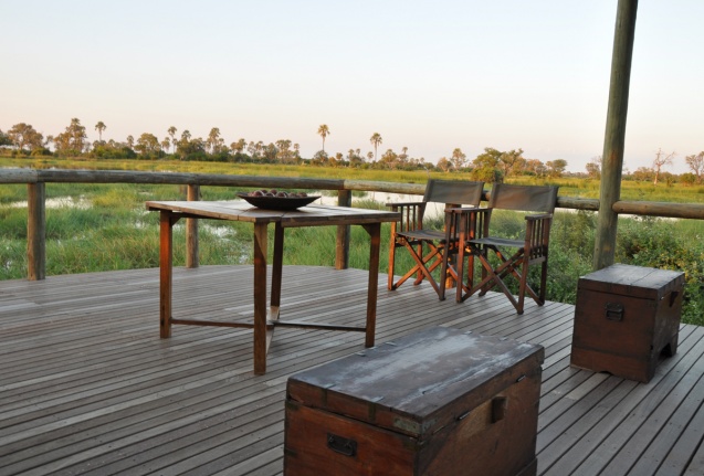 Delta camp deck