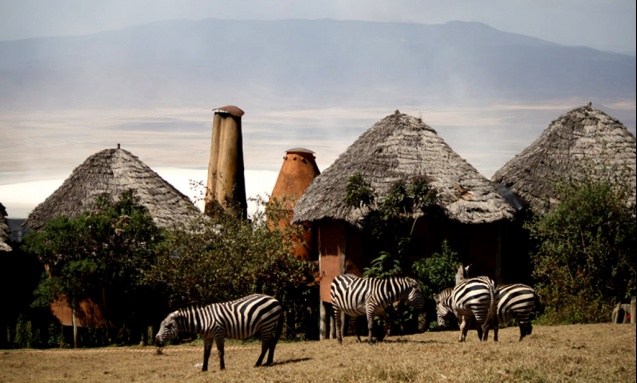 Lodge at Ngorongoro Conservation Area