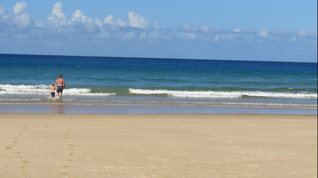 Barra beach in Inhamabane
