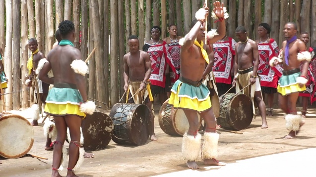 Swazi dance performance