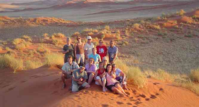 Seniors travel group namibia