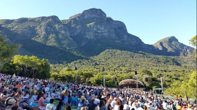 Kirstenbosch summer sunset concerts