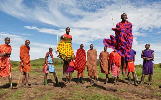 Maasai tribe in Kenya