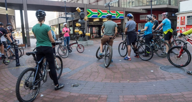 First thursday bike tour
