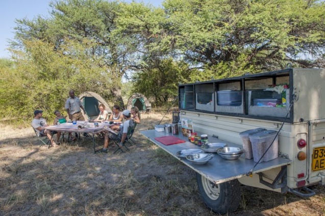 Camping safari costs