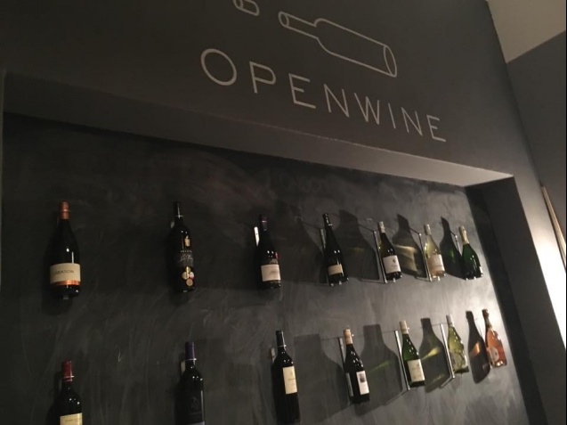 Openwine bar in Cape Town