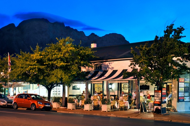 Franschhoek main road