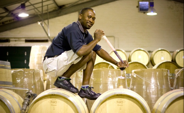 Patrick Ngamane winemaker at Hartenberg Estate