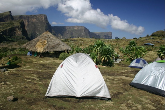 Simiens camping