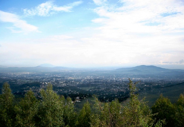 Addis view from Entoto Hill