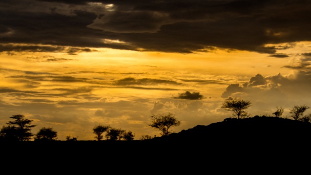 Awash sunset