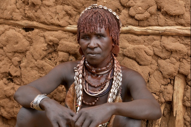 Hamer woman, Ethiopia