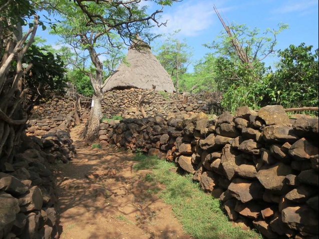 Konso village, Ethiopia
