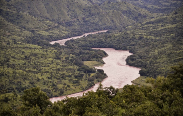 Omo River scenery