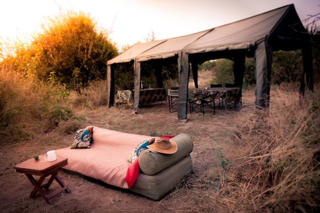 Ruaha safari camp in south Tanzania