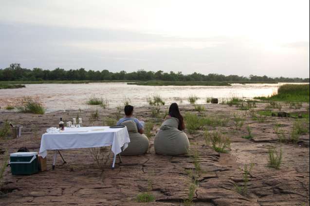 Selous game reserve picnic