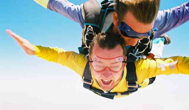 Namibia skydive