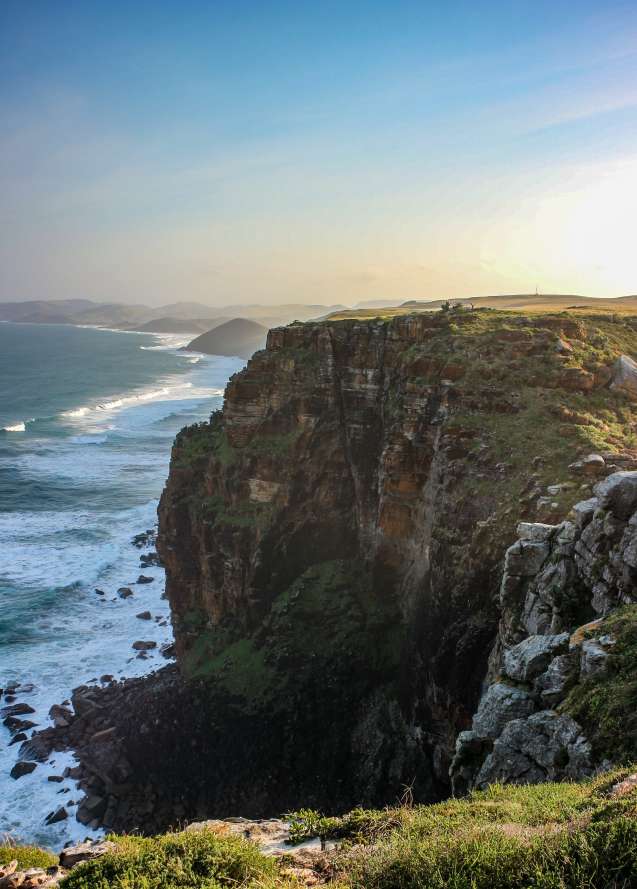 Eastern Cape sea cliffs