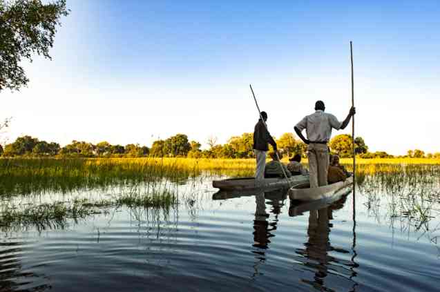 Okavango Delta, best places in Africa