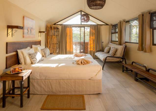 Etosha lodge on Dunes & Wildlife Safari