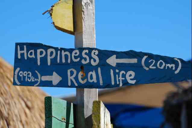Happiness Real Life Travel