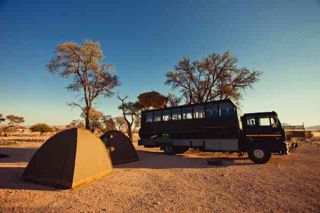 Overland camping tours