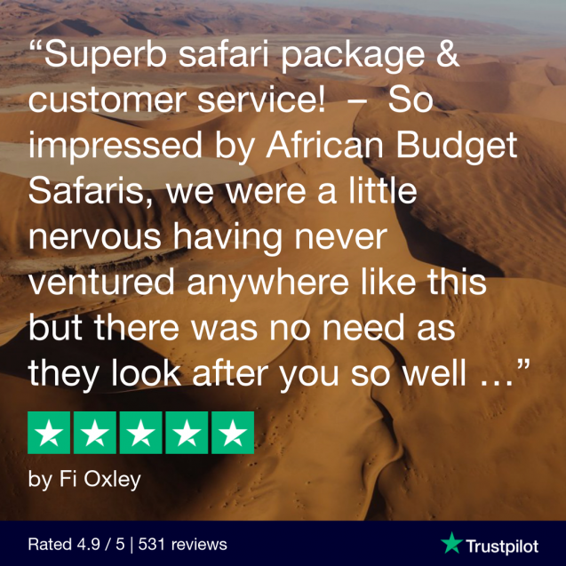 African Budget Safaris Trustpilot review