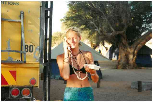 Ingrid on tour in africa